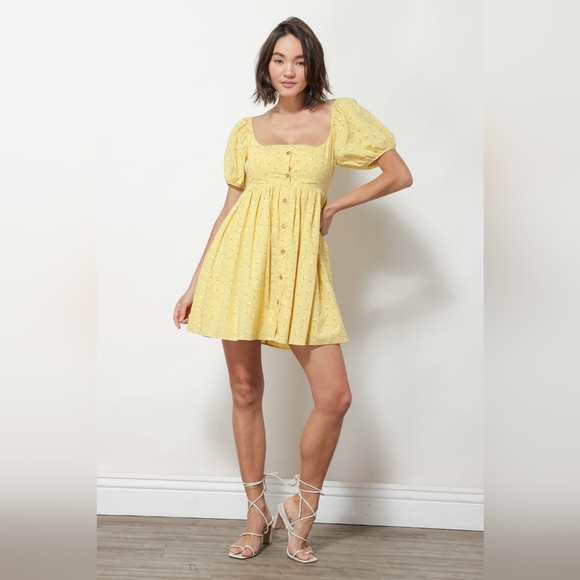 Line & Dot Hailee Floral Mini Dress - Picture 3 of 5